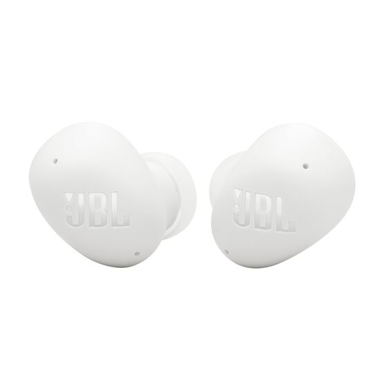 JBL Wave Buds 2 - White - True Wireless Noise Cancelling Earbuds - Detailshot 3 JBL Wave Buds 2 - White - True Wireless Noise Cancelling Earbuds - Detailshot 3